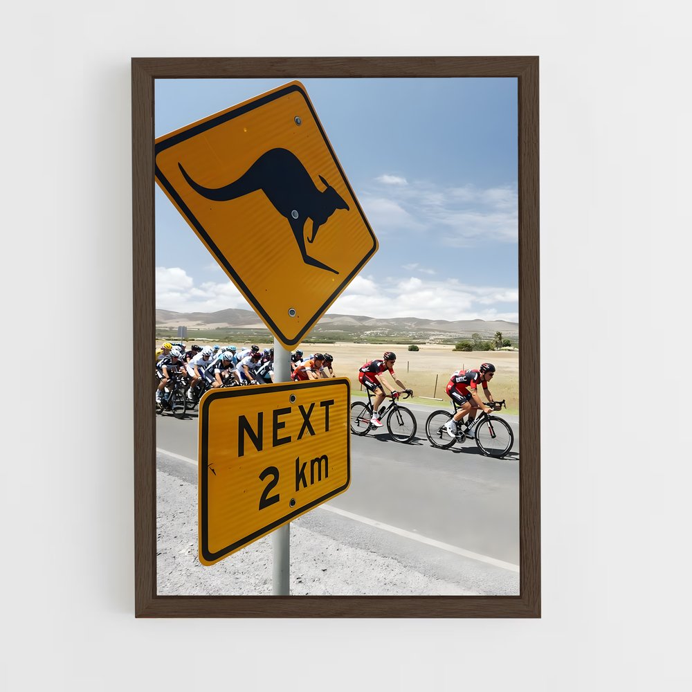 Poster Pédalées sous le Soleil – affiche Cyclisme (vue 5)